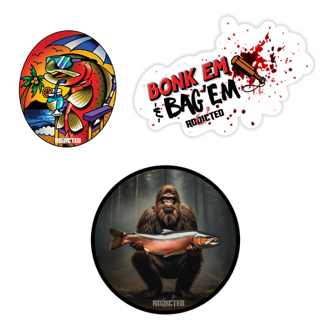 Avid Angler Sticker Pack