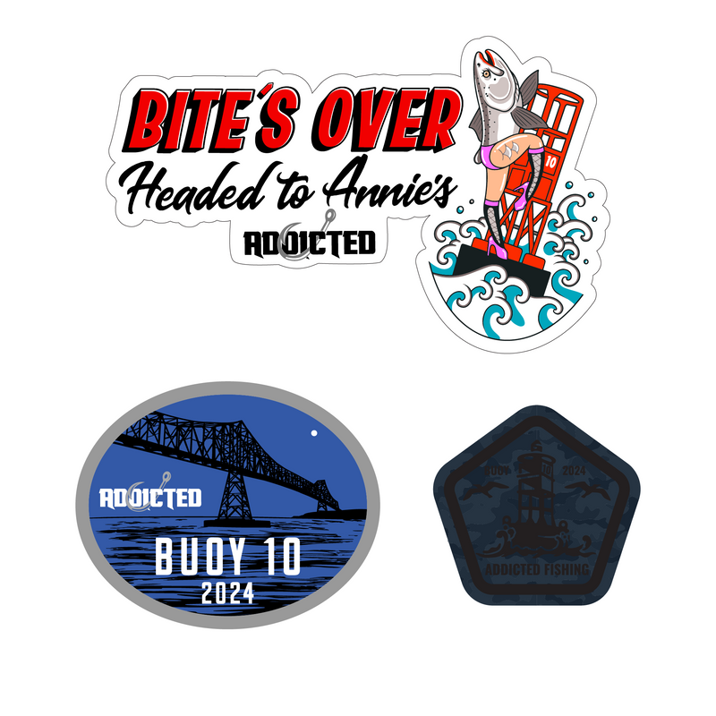 Load image into Gallery viewer, Buoy 10 Adventure Sticker Pack
