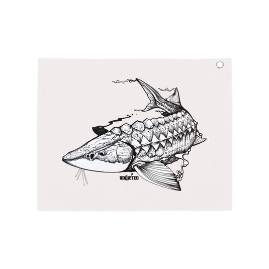 White Sturgeon Bait Towel