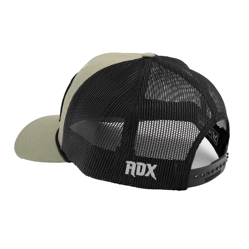 Load image into Gallery viewer, Steelhead Cross Flag Rope Trucker
