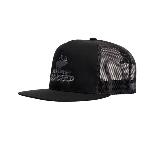 Flat Bill Trucker Hat