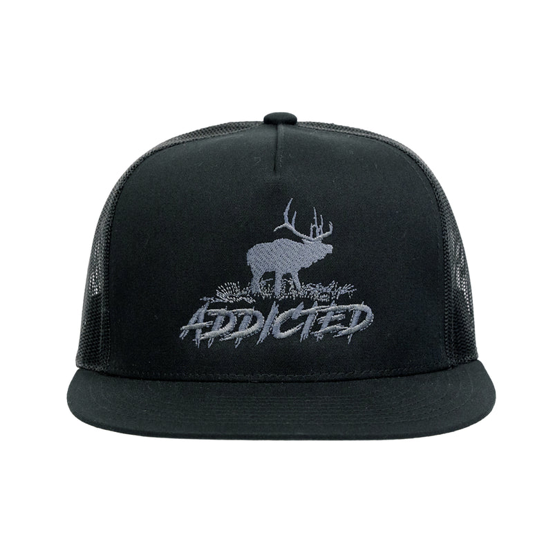 Load image into Gallery viewer, Flat Bill Trucker Hat
