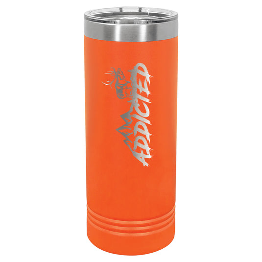 Hunters Orange 22 OZ Skinny Tumbler