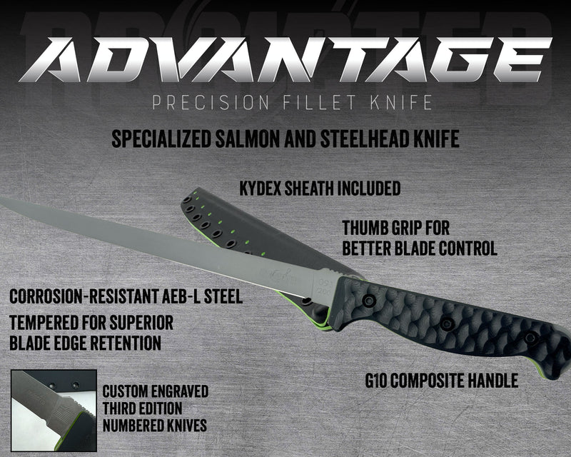 Load image into Gallery viewer, Addicted Advantage Precision Fillet Knife 3.0
