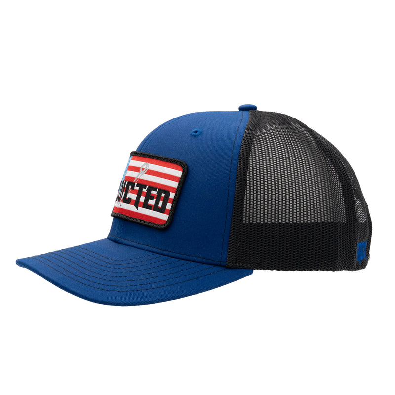 Load image into Gallery viewer, All American Royal Trucker Hat
