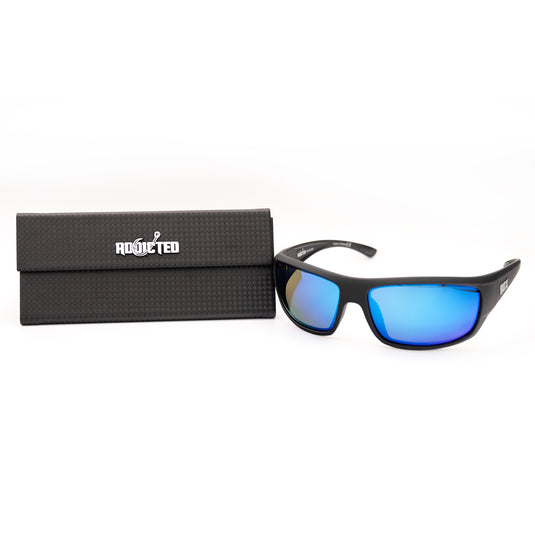 Advantage Polarized Fishing Sunglasses Blue Mirror Edition