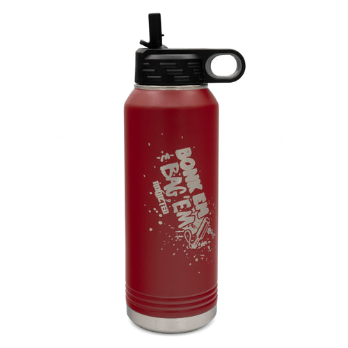 Bonk EM & Bag EM 32oz Water Bottle With Straw
