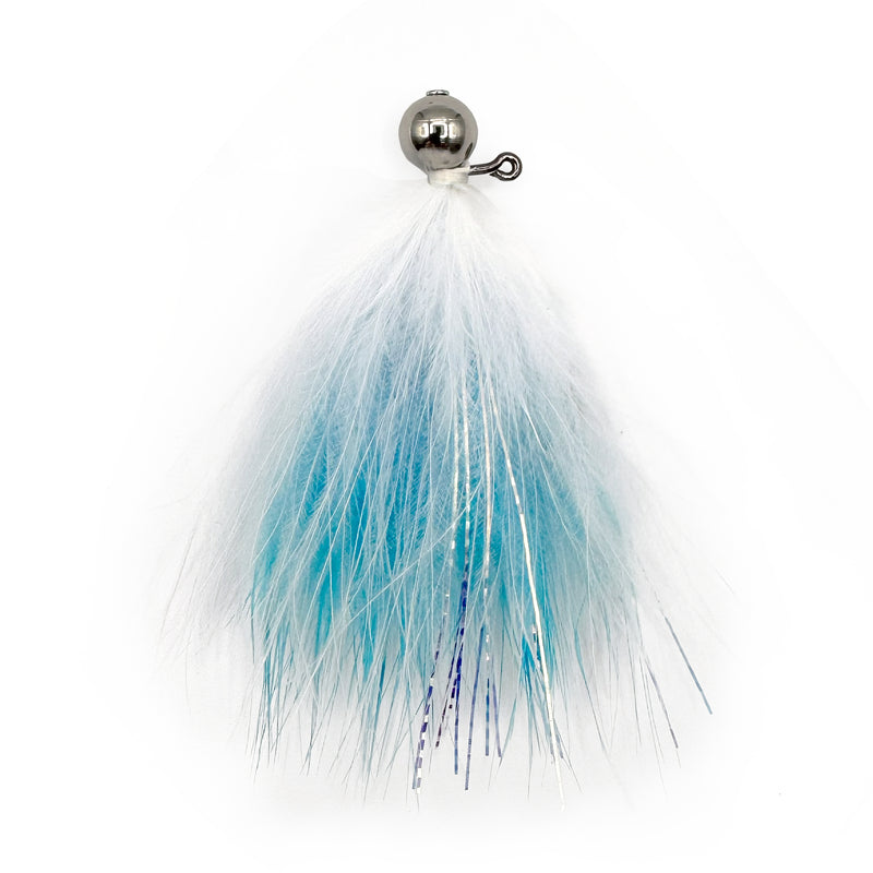 Load image into Gallery viewer, Chrome Crasher Salmon Jig - Frozen - Nickel Head
