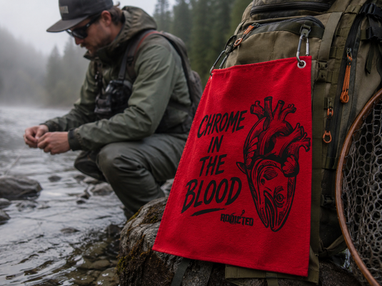 Chrome in the Blood Bait Towel