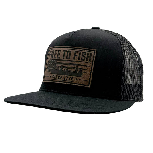 Free To Fish 250th Anniversary Flatbill Hat
