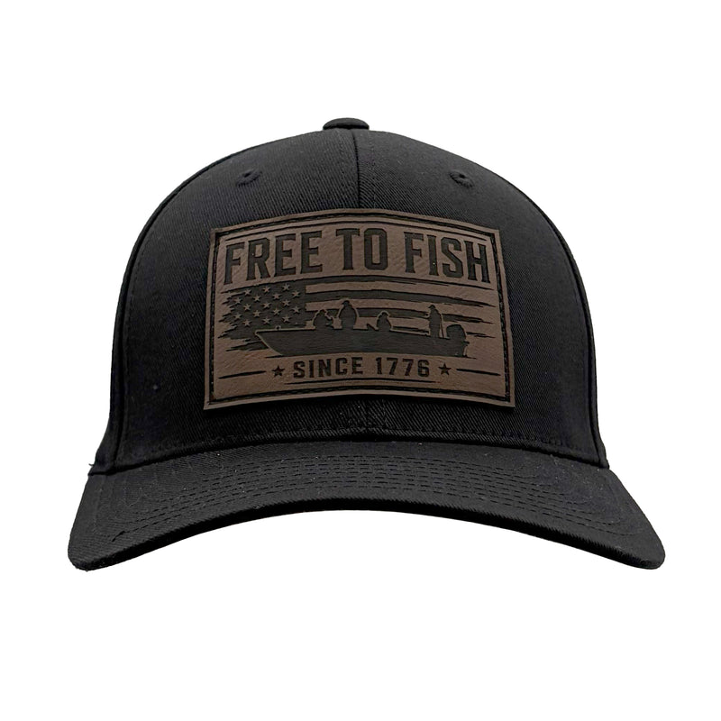 Load image into Gallery viewer, Free To Fish 250th Anniversary Flexfit Hat
