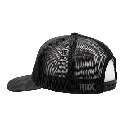 Freedom Black Camo Cast Trucker Hat