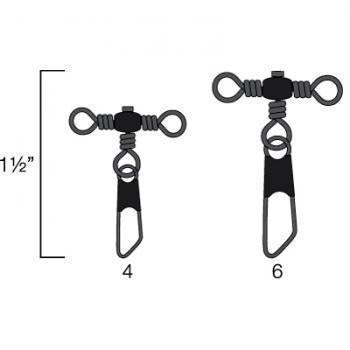 Beau Mac Crossline Swivel-Black