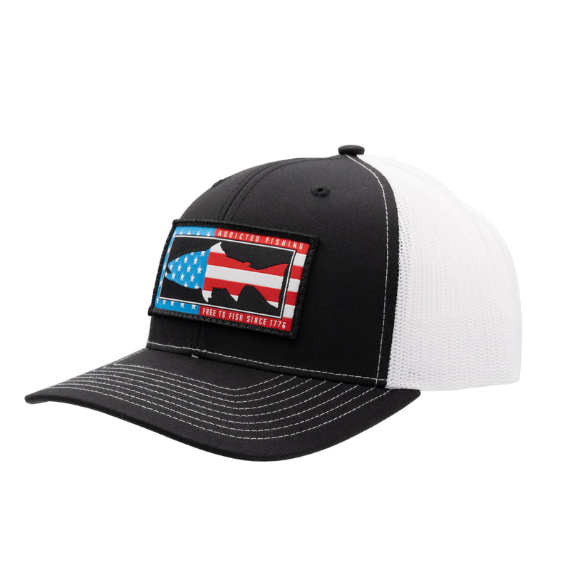Load image into Gallery viewer, Free To Fish Trucker Hat
