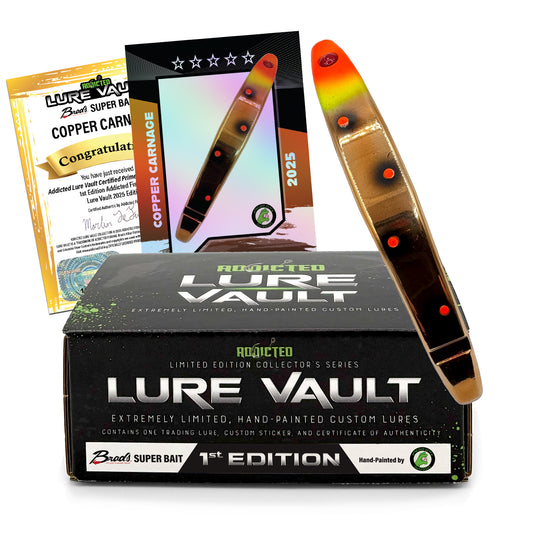 Addicted Lure Vault Hanford Reach 1st Edition Brad's SuperBait