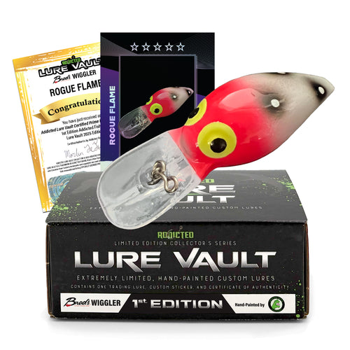 Addicted Lure Vault Hanford Reach 1st Edition Brads Wigglers