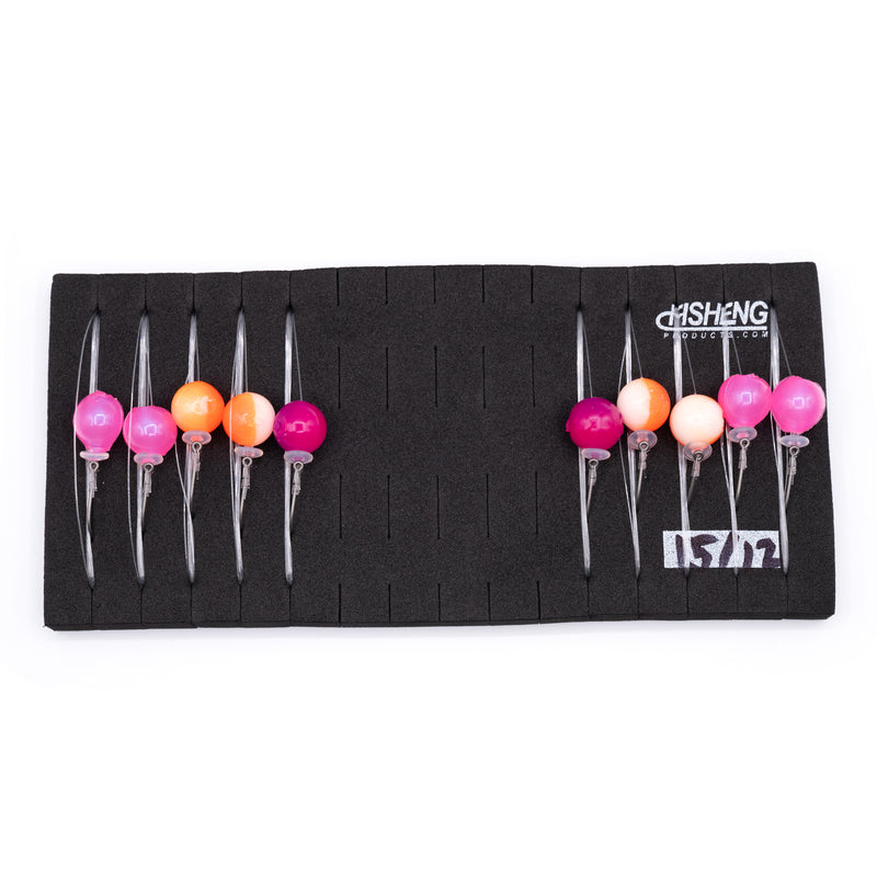 Load image into Gallery viewer, Advantage Steelhead Pre-Tied Bead Leaders Tried and True Board
