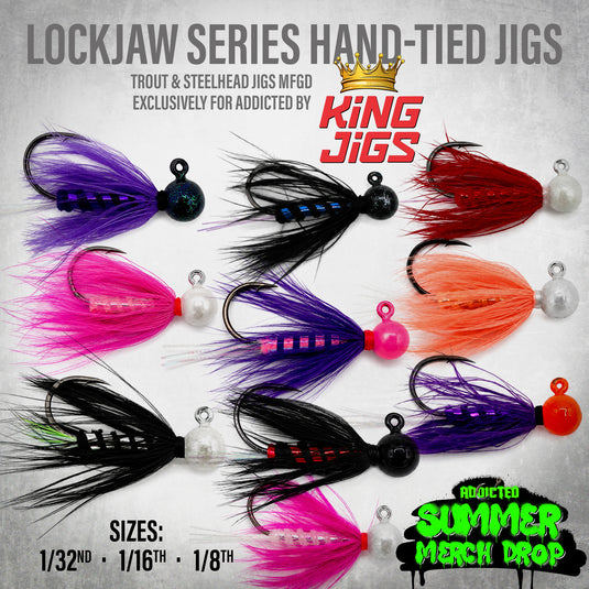 King Jigs "Pixie Stick" Lockjaw Series Steelhead Jig