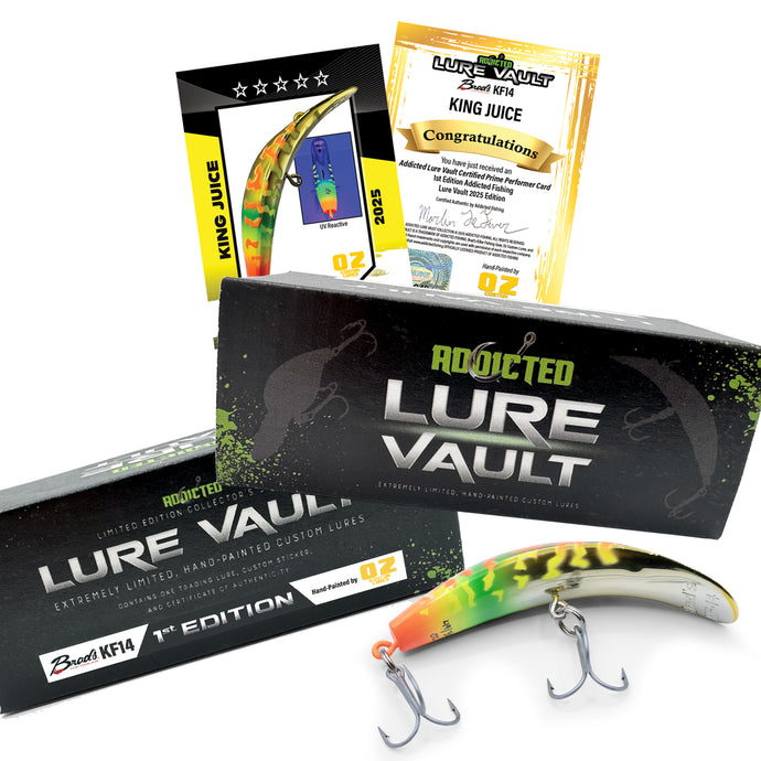 Addicted Lure Vault OZ Customs 1st Edition
