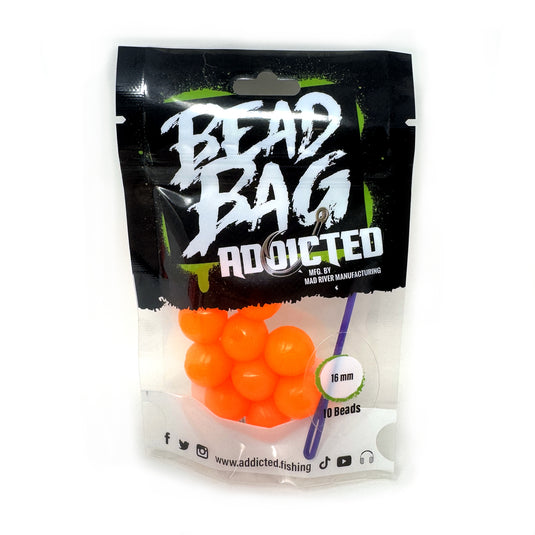 Super Float Soft Bead Mean Tangerine 16mm