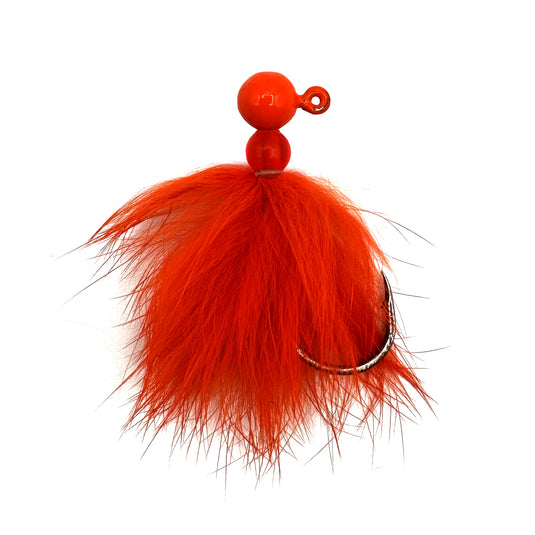 Rabbit Reaper Hand-Tied Jig - Orange/Orange