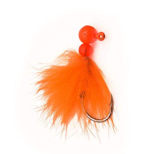 Rabbit Reaper Hand-Tied Jig - UV Orange