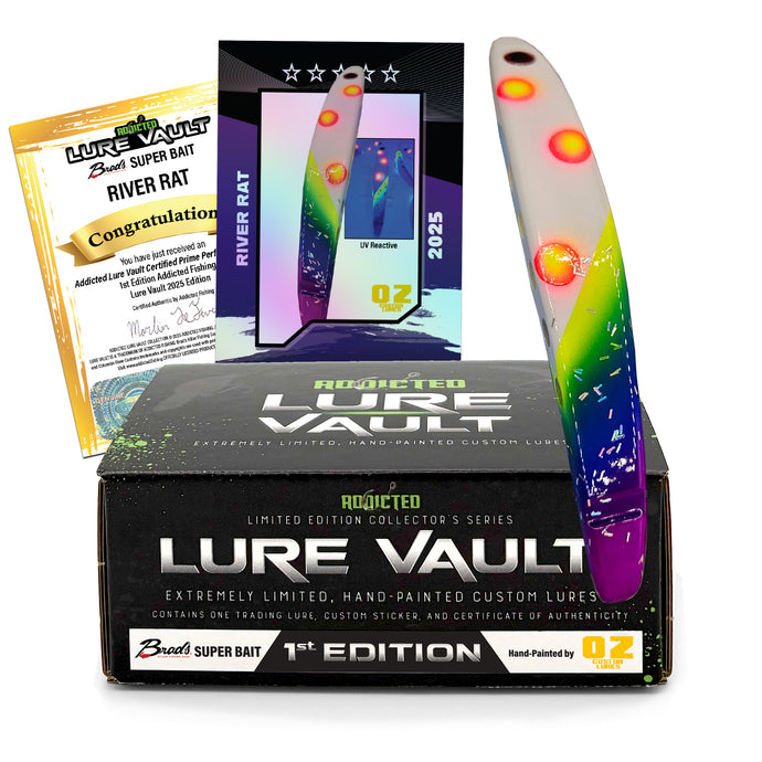 Addicted Lure Vault OZ Customs 1st Edition Brads Super Bait