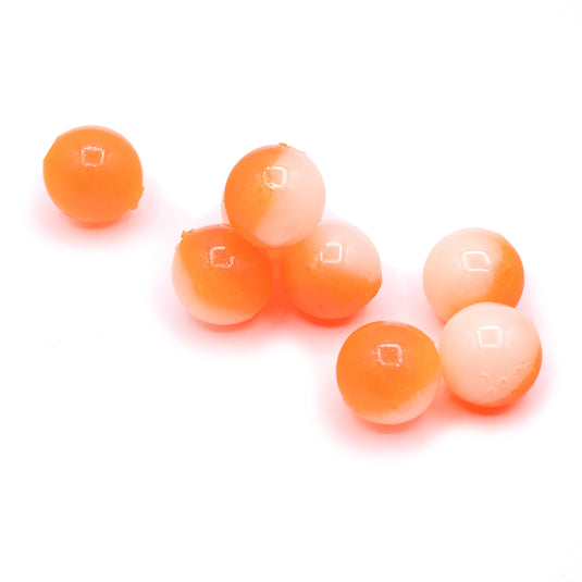 Cloudy Peach Skookum Soft Beads 20Mil