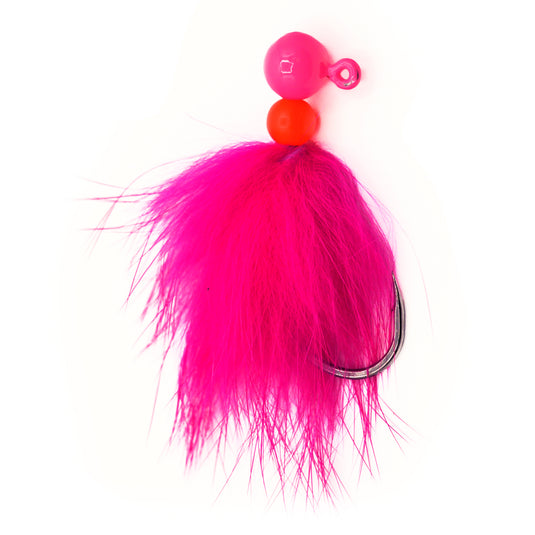 Rabbit Reaper Hand-Tied Jig - Pink/Fuchsia