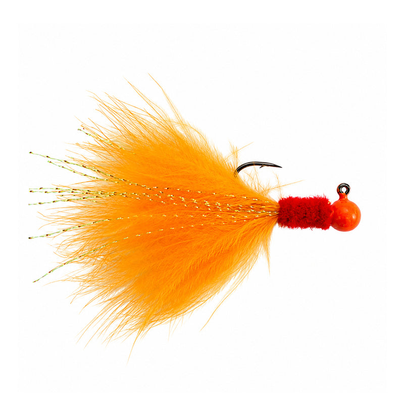 Load image into Gallery viewer, Bobber Droppers "Inferno" Trout Snack Series Jig
