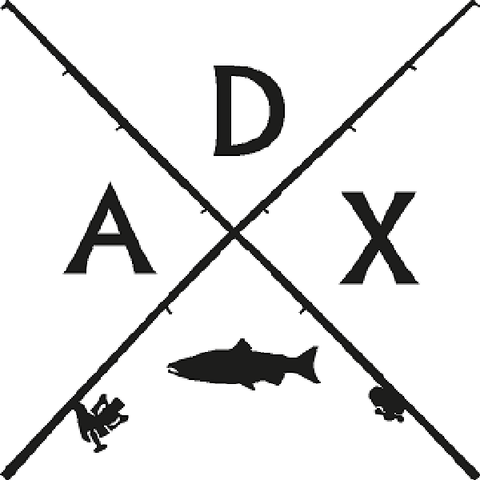 ADX Rod Cross Decal Black