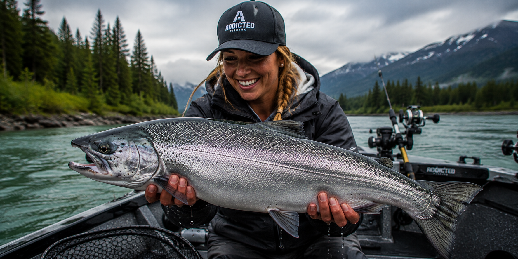 Salmon Twitching Jigs & Hoochies