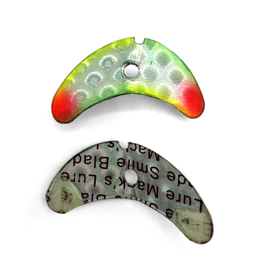 Hook Me Up Lures × Mack's Lure Smile Blade "Slack Water" Limited Edition - 2 pack