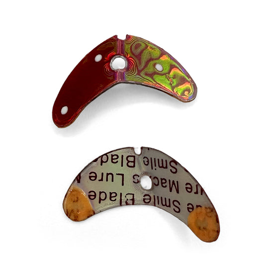 Hook Me Up Lures × Mack's Lure Smile Blade "Current Theory" Limited Edition - 2 pack
