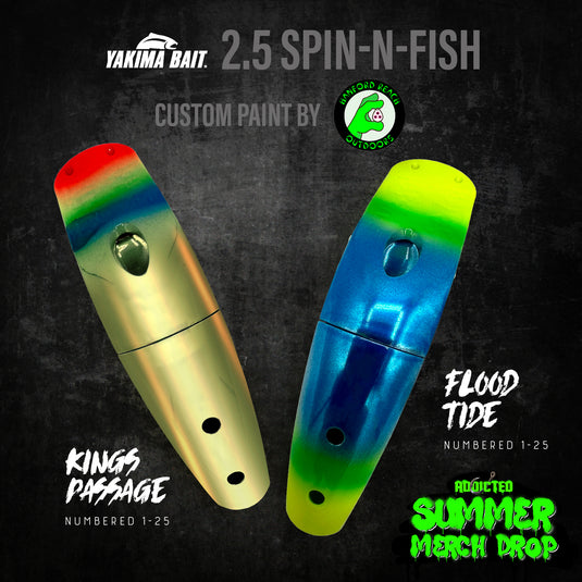 Hanford Reach Outdoors × Yakima Bait Spin N Fish "Flood Tide" Limited Edition