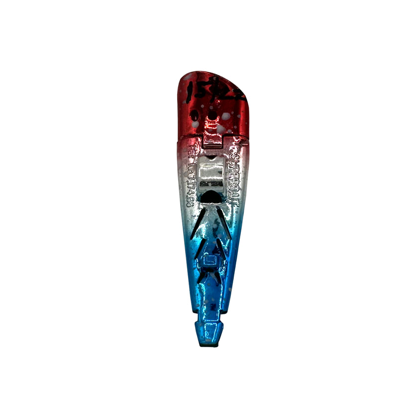 Load image into Gallery viewer, Hook Me Up Lures × Brad's Kokanee Cut Plug "Stars &amp; Strikes" Limited Edition
