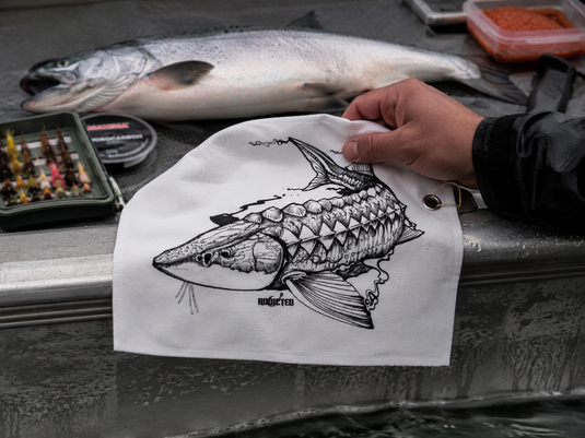 White Sturgeon Bait Towel