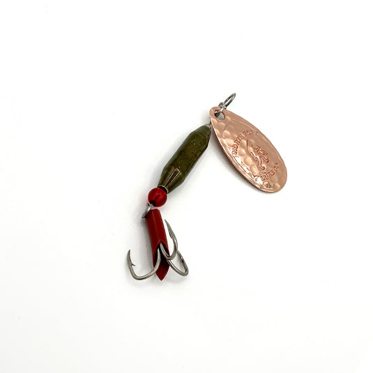 Bug ‘Em Trout Spinner Olive Annihilator
