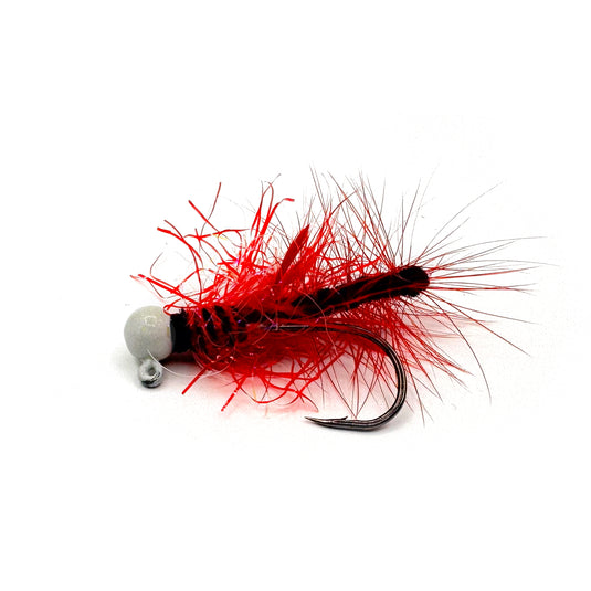 White/Black Winter Strike Series Steelhead Jigs
