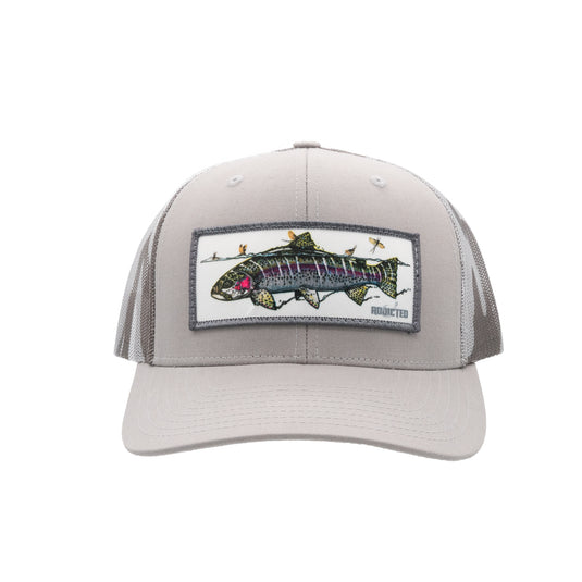 River Rainbow Snow Camo Trucker Hat