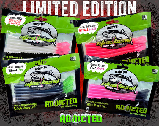 Dark Polish Steelhead Worms (Limited Edition)