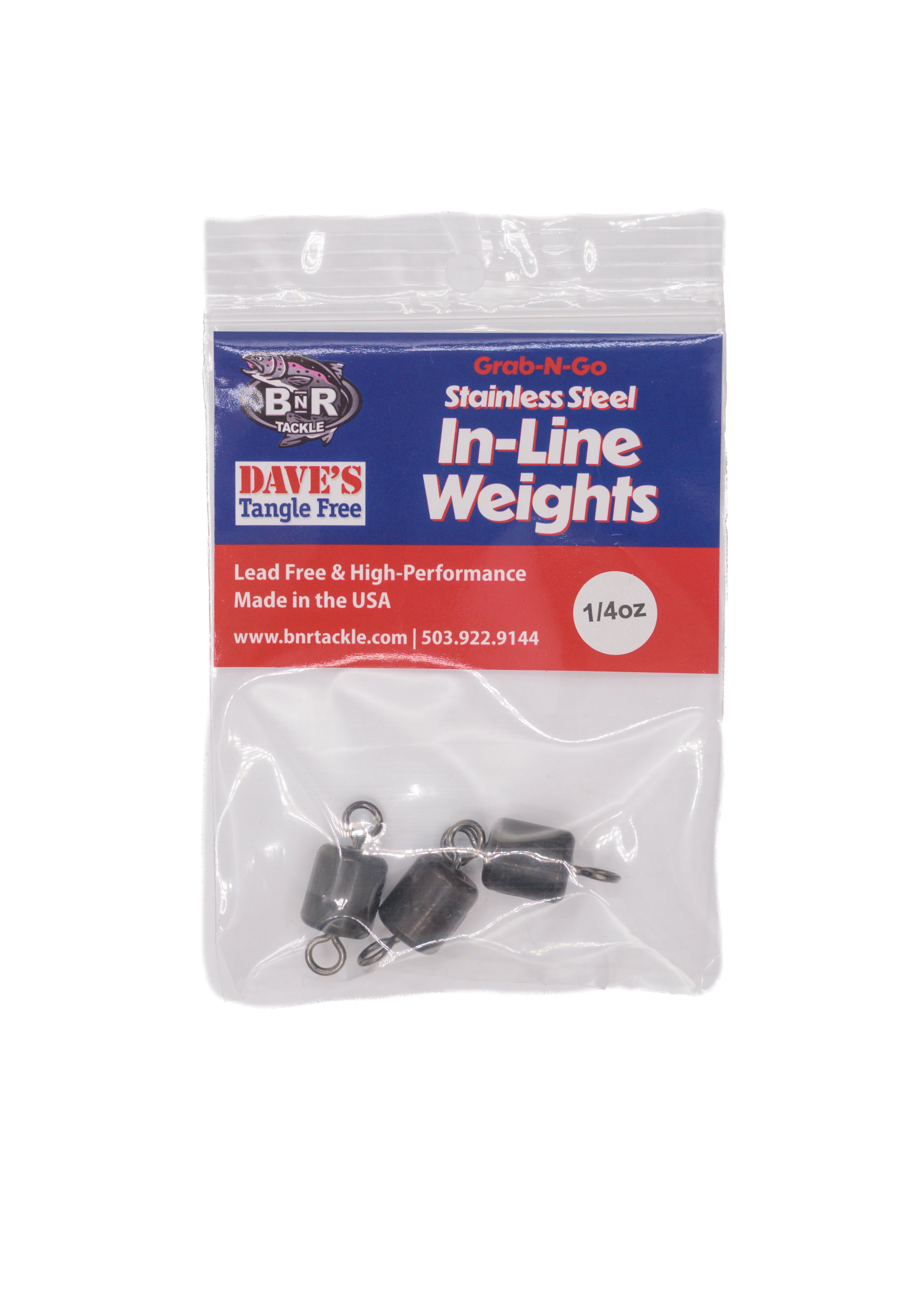 Dave's Tangle In-Line Weights