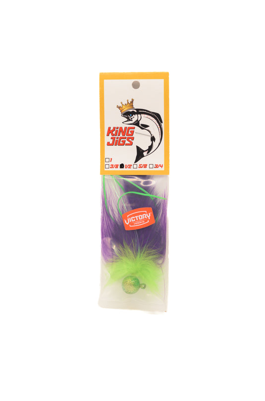 Lilac Sniper Twitching Jig by King Jigs