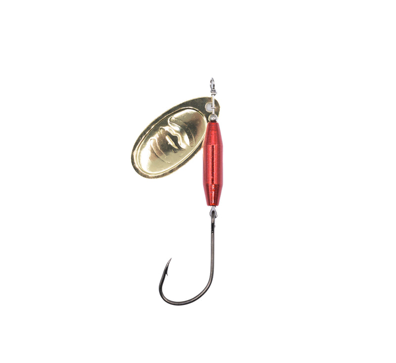 Load image into Gallery viewer, Chrome Slammer Series Spinner Red/Gold
