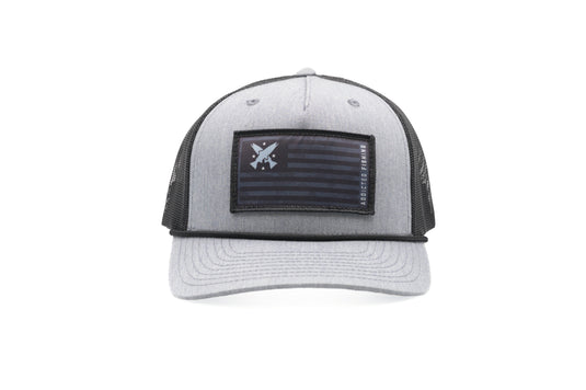 🎁 Steelhead Cross Flag Rope Trucker Hat (100% off)