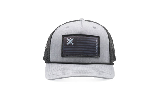 Steelhead Cross Flag Rope Trucker Hat