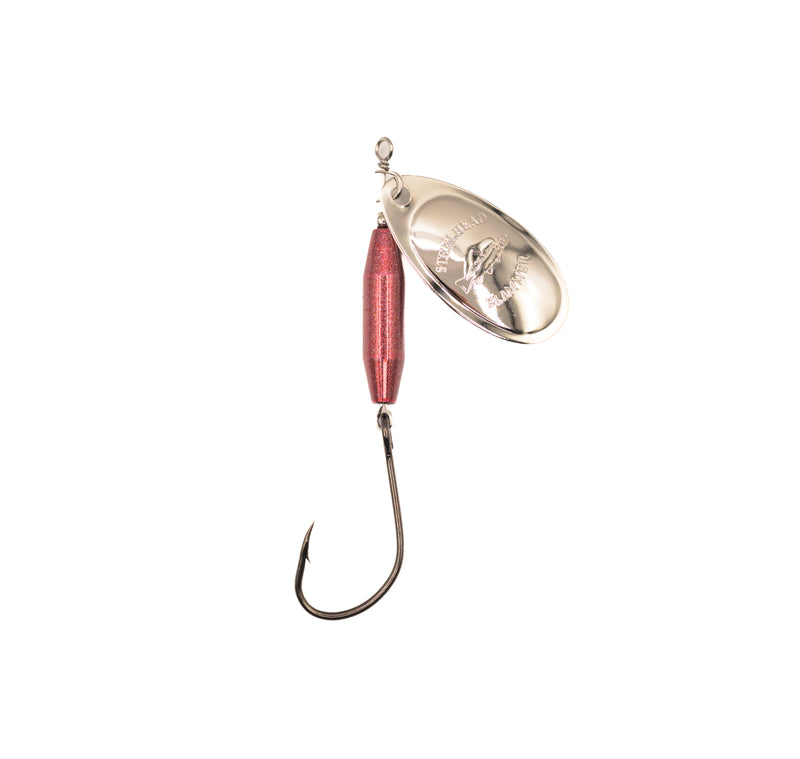 Load image into Gallery viewer, Chrome Slammer Series Spinner Cardinal/Silver
