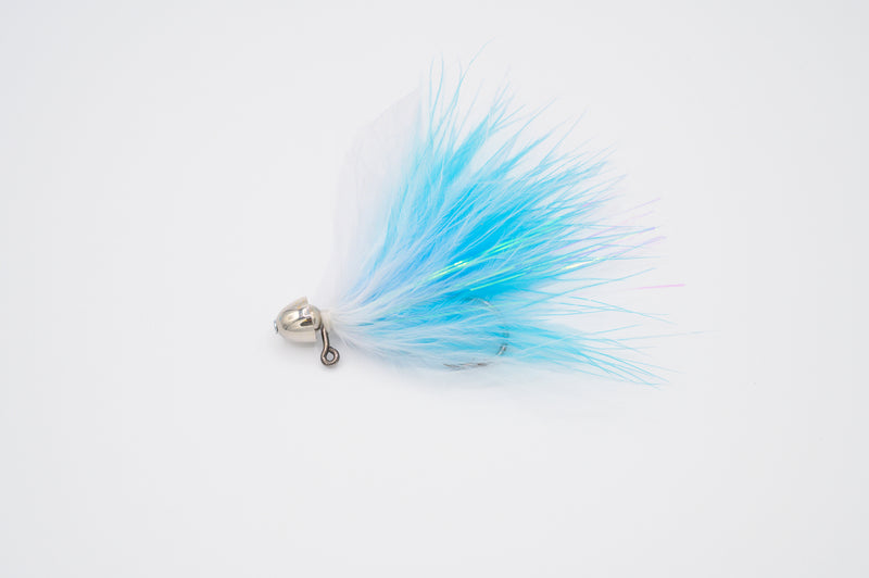 Load image into Gallery viewer, Chrome Crasher Salmon Jig - Frozen - Tungsten Head
