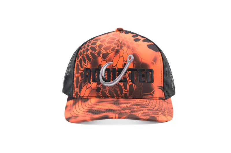Load image into Gallery viewer, Orange Kryptek Trucker
