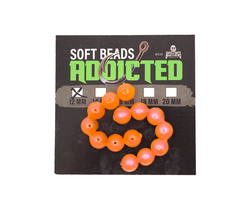 Load image into Gallery viewer, Obsession Series Soft Bead Bag -  Frosted Orange
